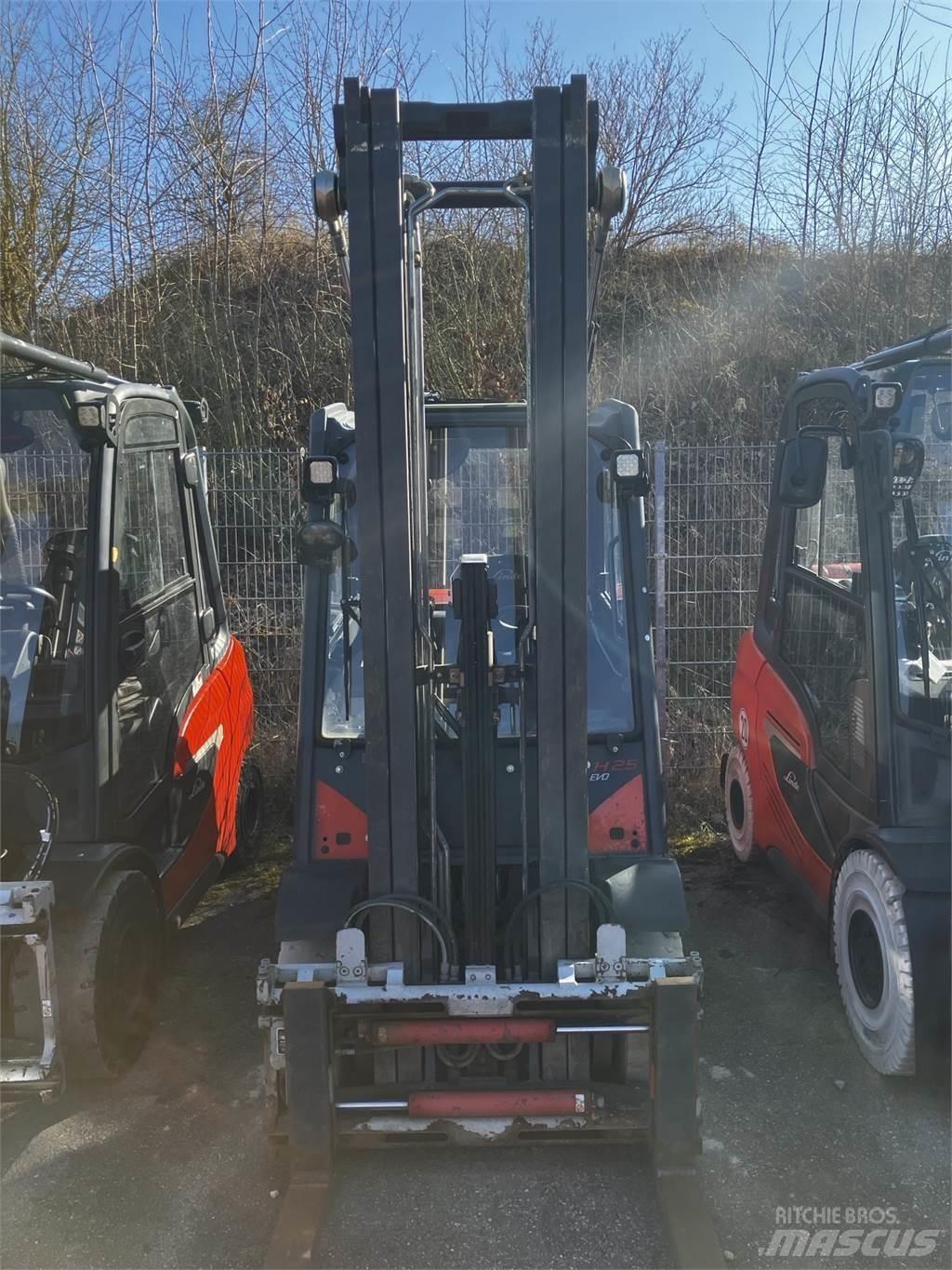 Linde H25T Gasstapler