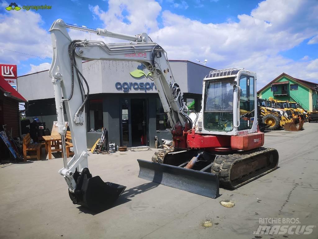 Takeuchi TB180FR Midibagger  7t - 12t