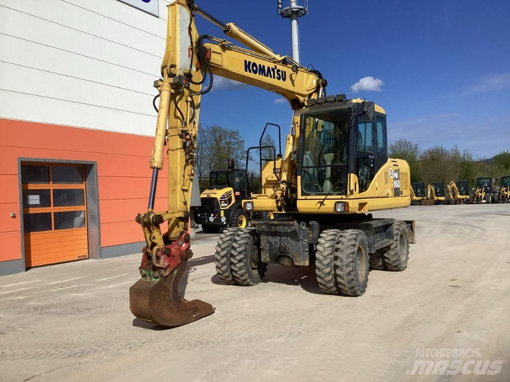 Komatsu PW 160-7E0 Mobilbagger