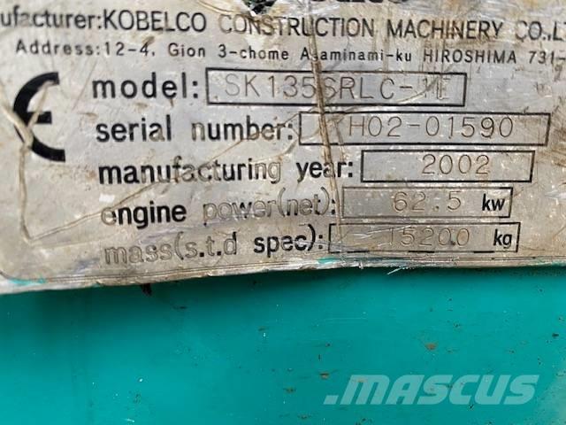 Kobelco SK 135 SR LC Raupenbagger