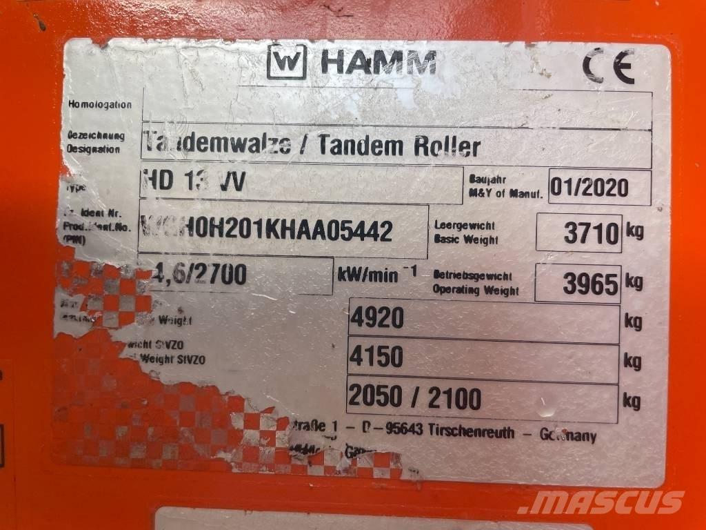 Hamm HD 13 VV Tandemwalzen