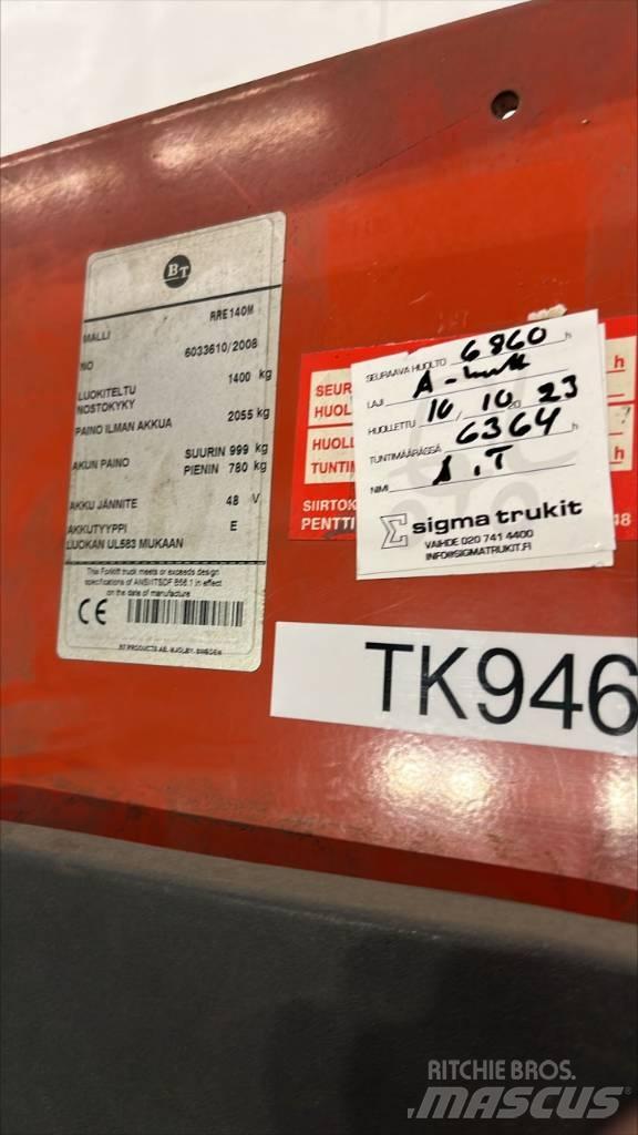 BT RR E 140 M Schubmaststapler