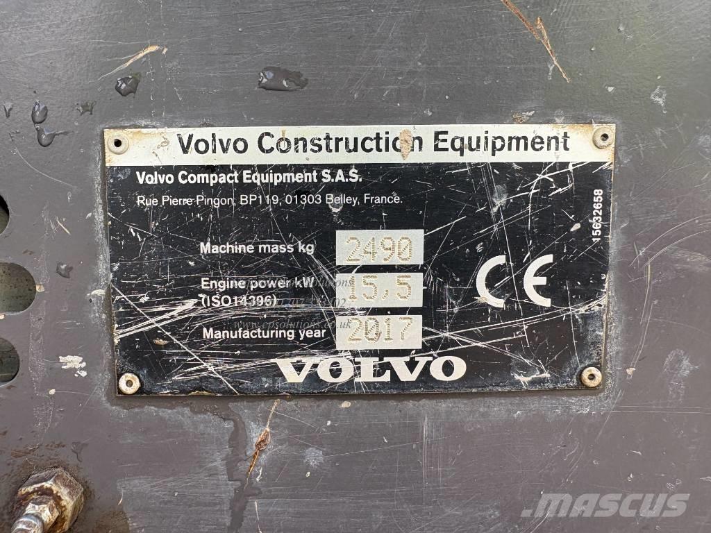 Volvo ECR 25 D Minibagger < 7t