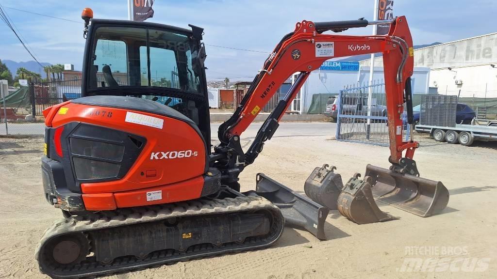 Kubota KX 060-5 Minibagger < 7t