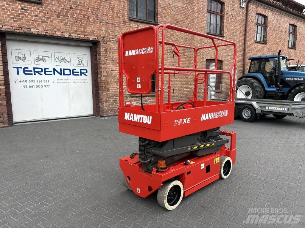 Manitou 78 XE Scheren-Arbeitsbühnen