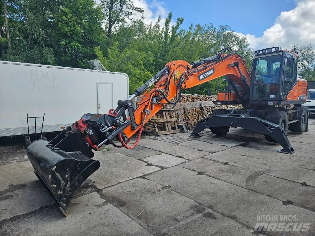 Doosan DX 160 W Mobilbagger