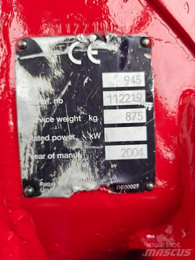 Valmet 945.1 Schneidwerke