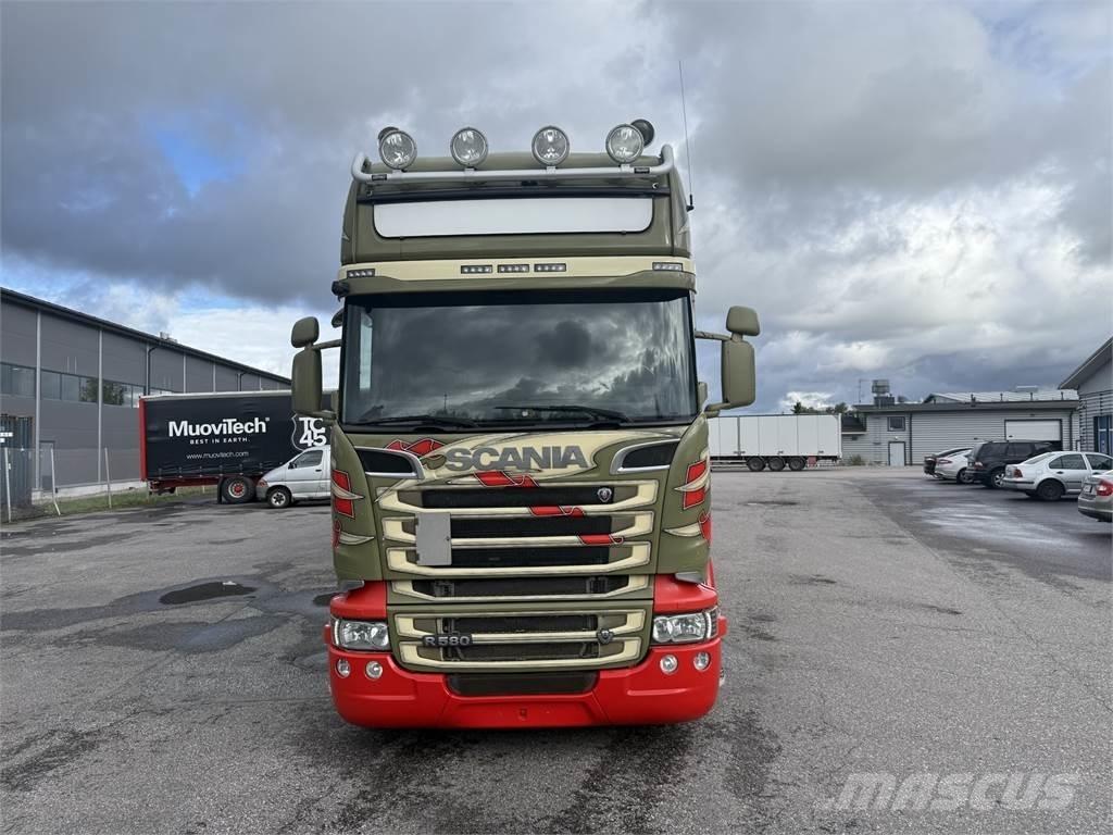 Scania R580 8X2 Kofferaufbau