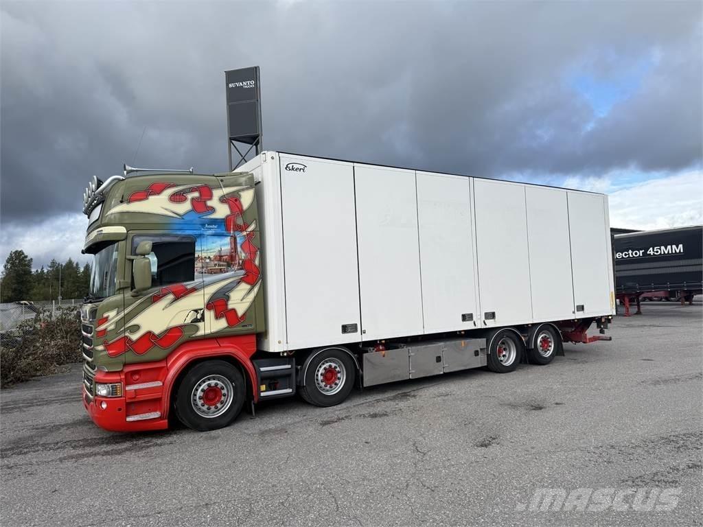 Scania R580 8X2 Kofferaufbau