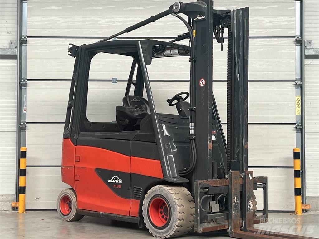 Linde E35HL-01 Elektrostapler