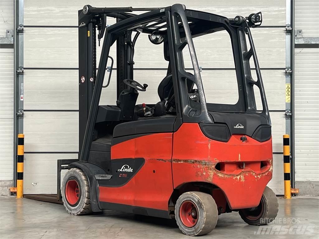 Linde E35HL-01 Elektrostapler