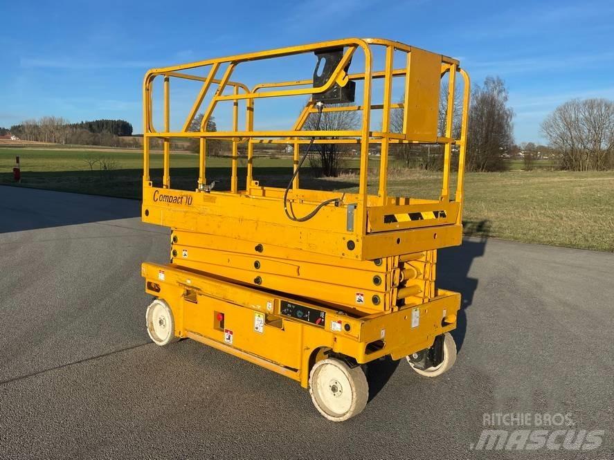 Haulotte Compact 10 Scheren-Arbeitsbühnen