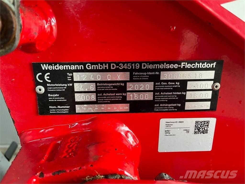 Weidemann 1240 CX Sonstige Landmaschinen