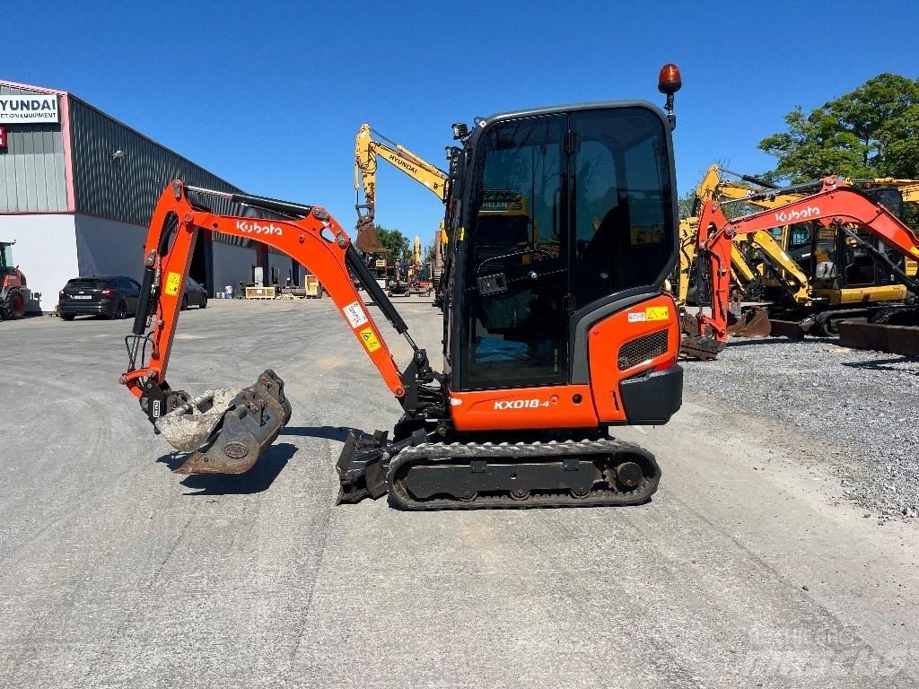 Kubota KX 018-4 Minibagger < 7t