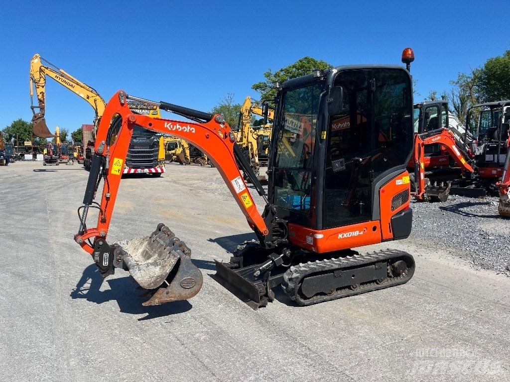 Kubota KX 018-4 Minibagger < 7t