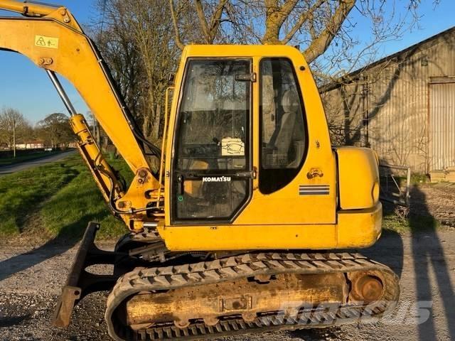 Komatsu PC 75R Midibagger  7t - 12t