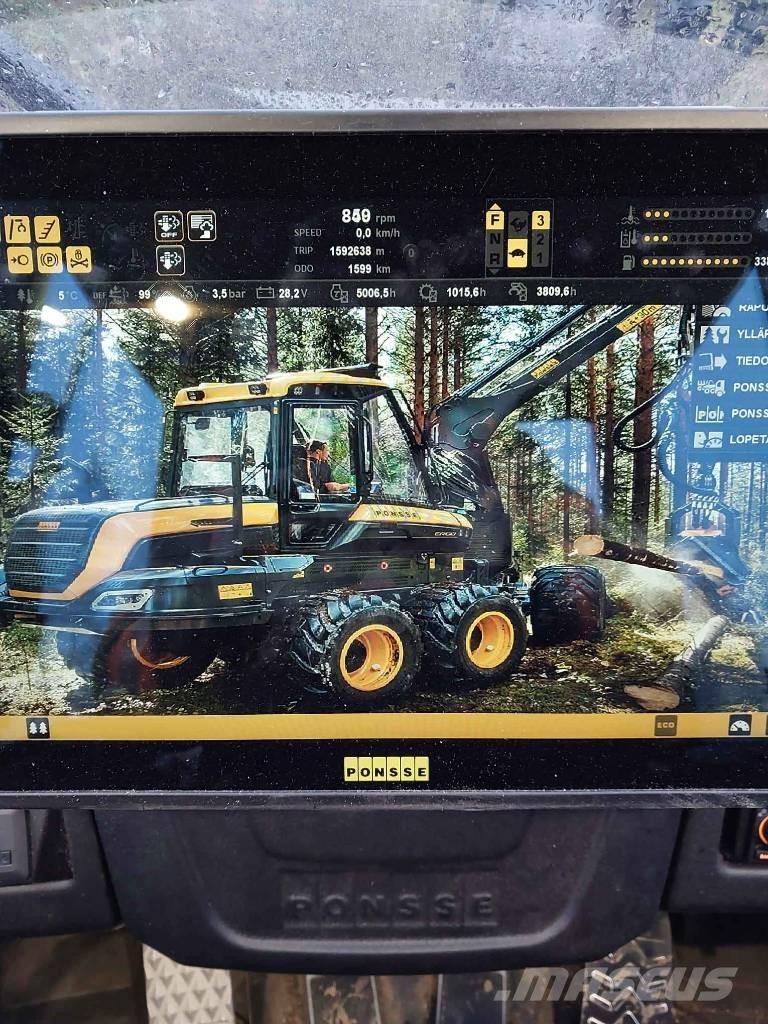 Ponsse Ergo 8W Harvester