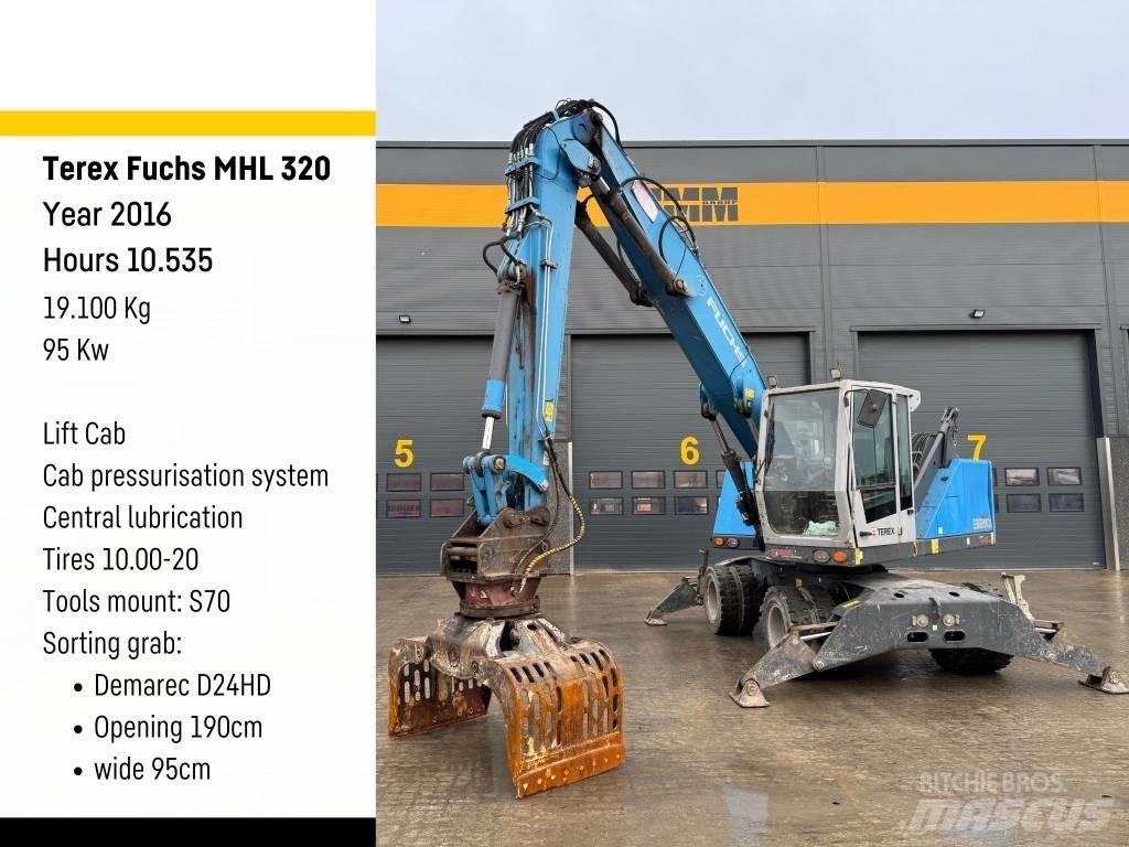 Fuchs MHL 320 Materialumschlag