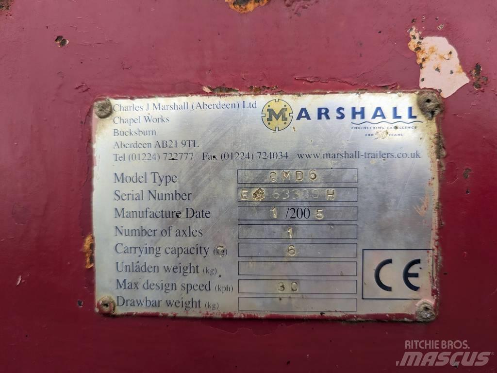 Marshall QMD6 Kippanhänger