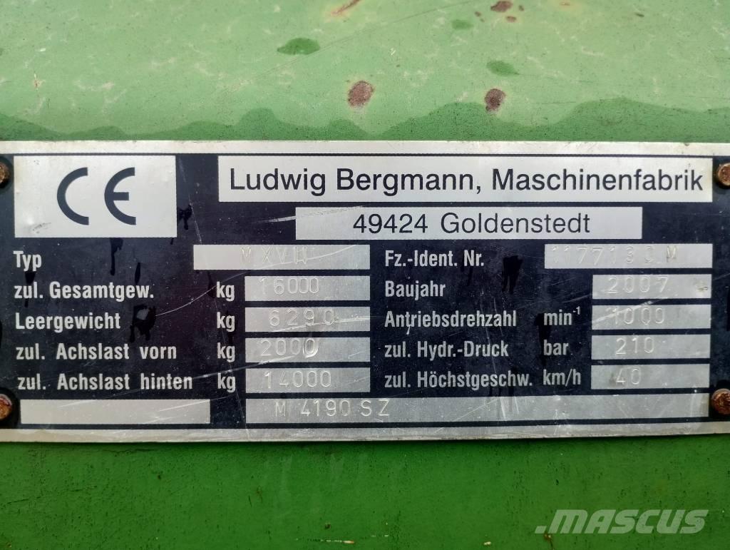 Bergmann M 4190 SZ Sonstige Landmaschinen