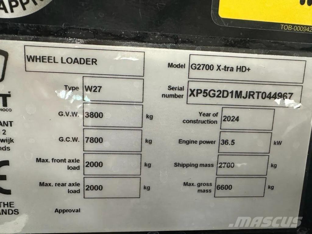 GiANT G2700HD+ Minilader