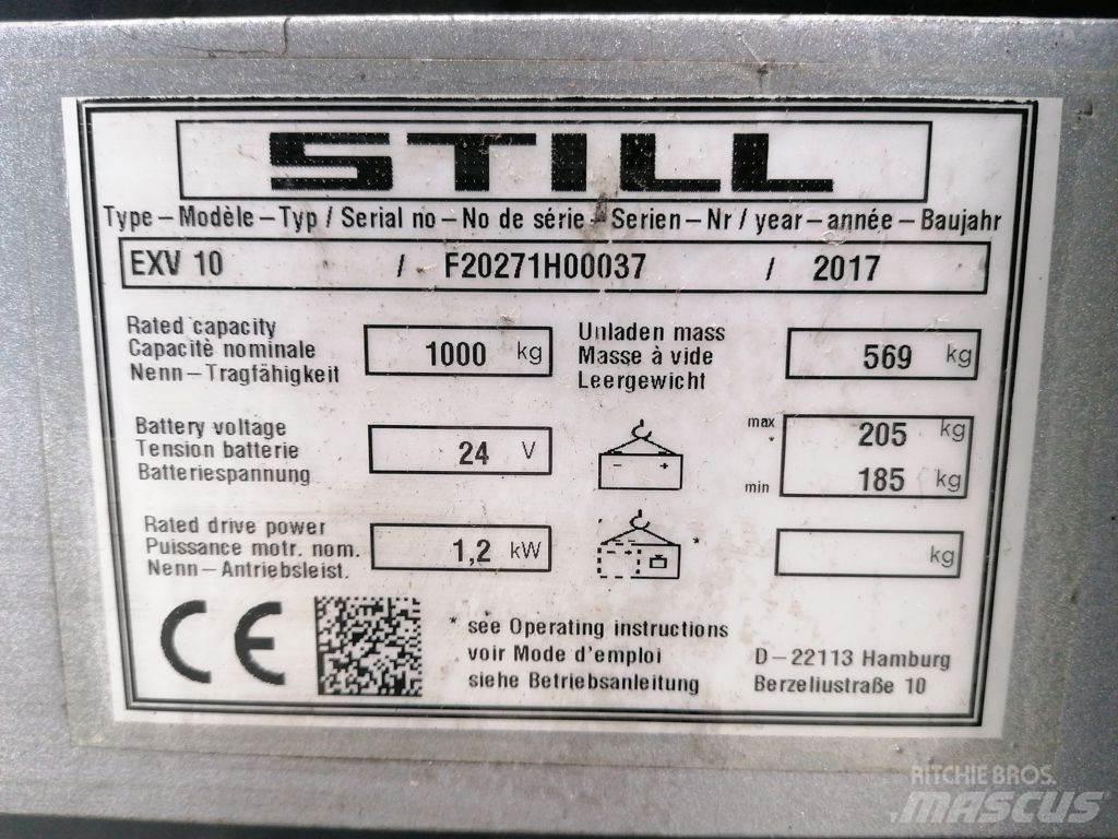Still EXV10 Deichselstapler