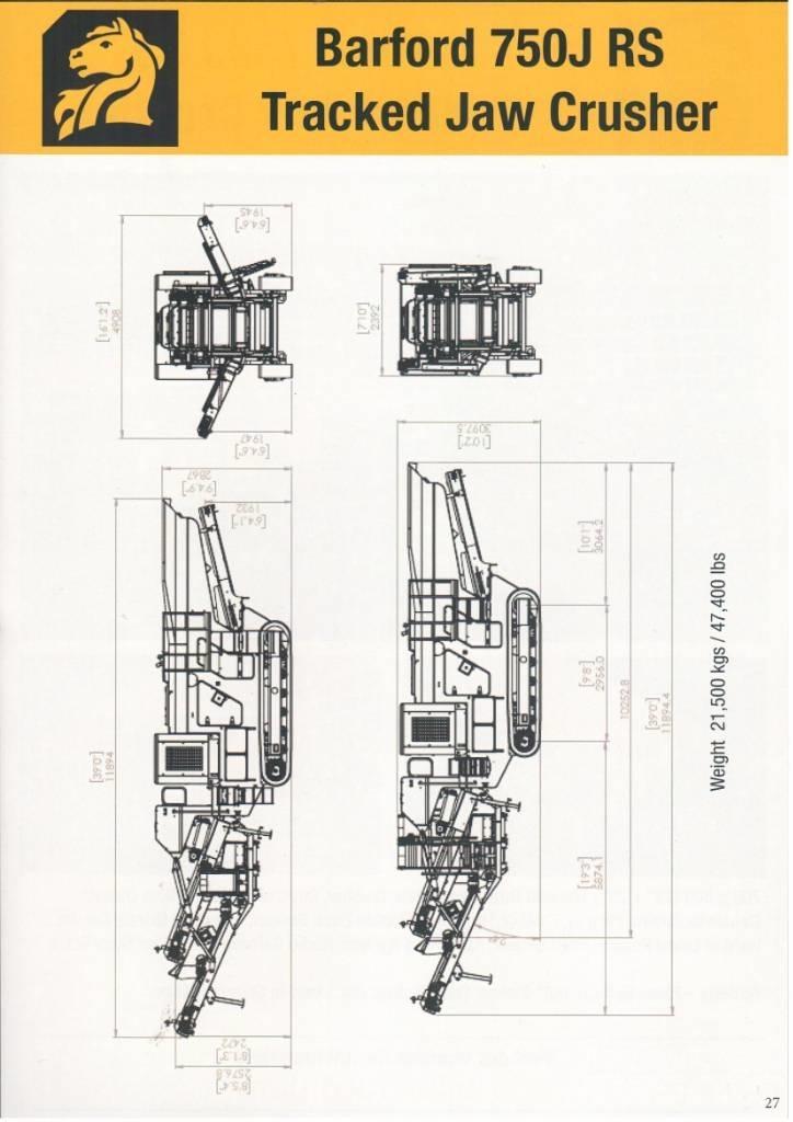 Barford 750J -RS Sieb- und Brechanlagen