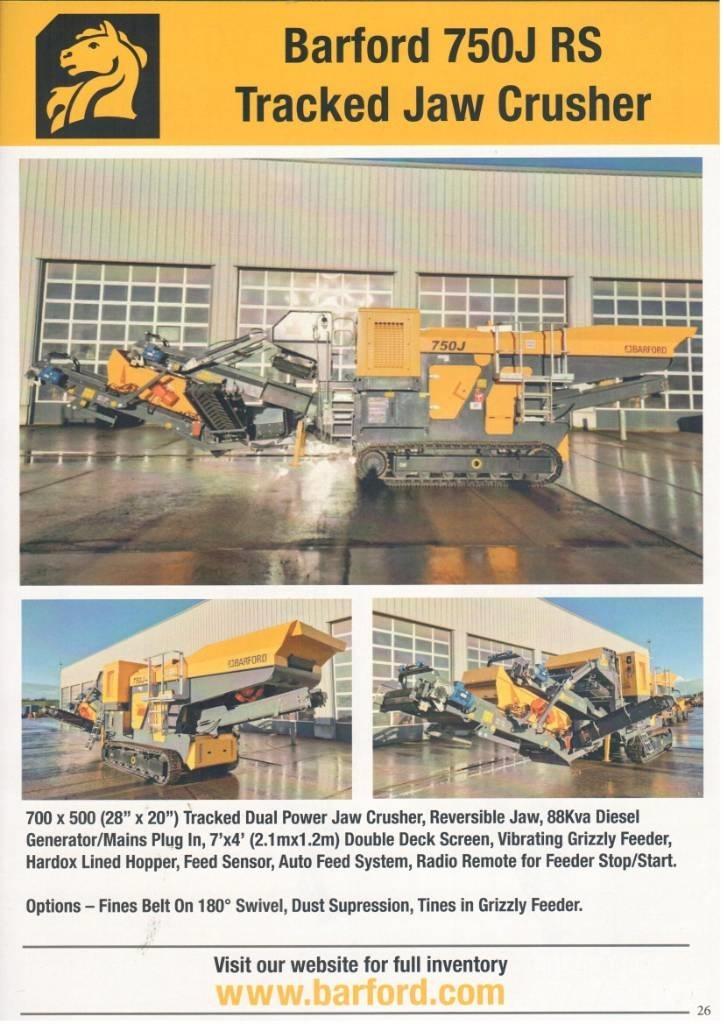 Barford 750J -RS Sieb- und Brechanlagen