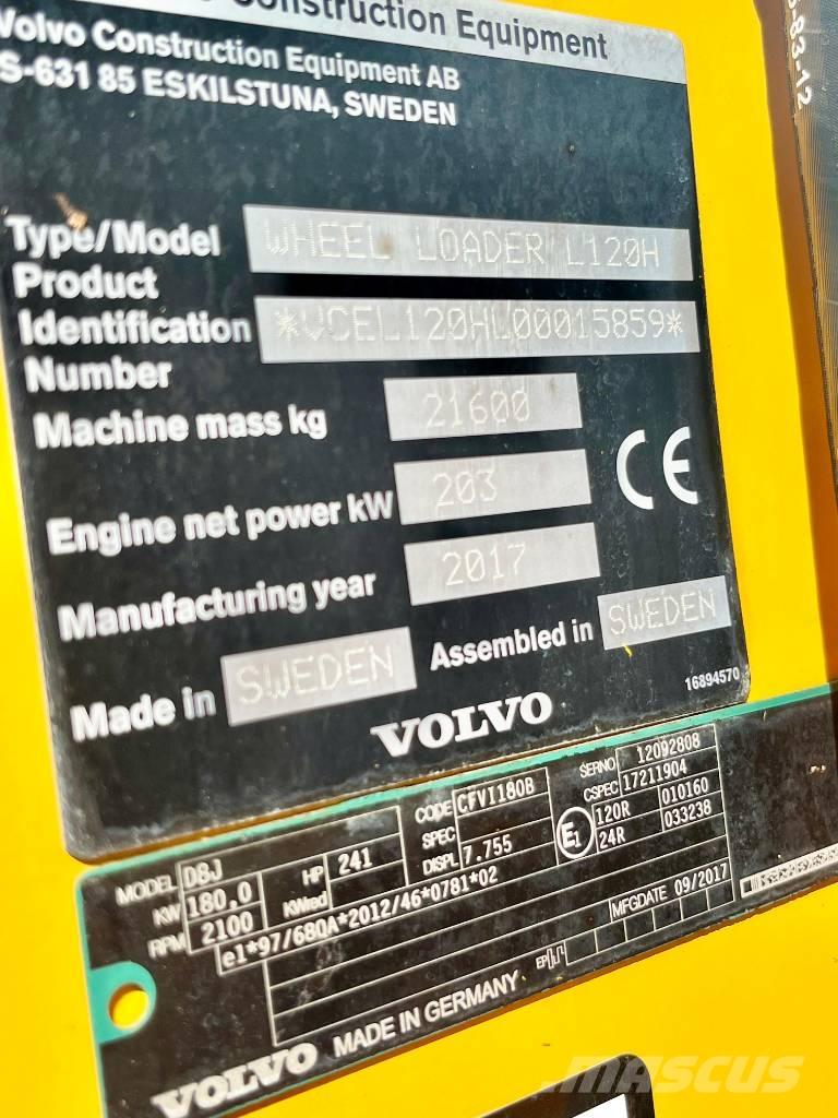 Volvo L 120 H Radlader