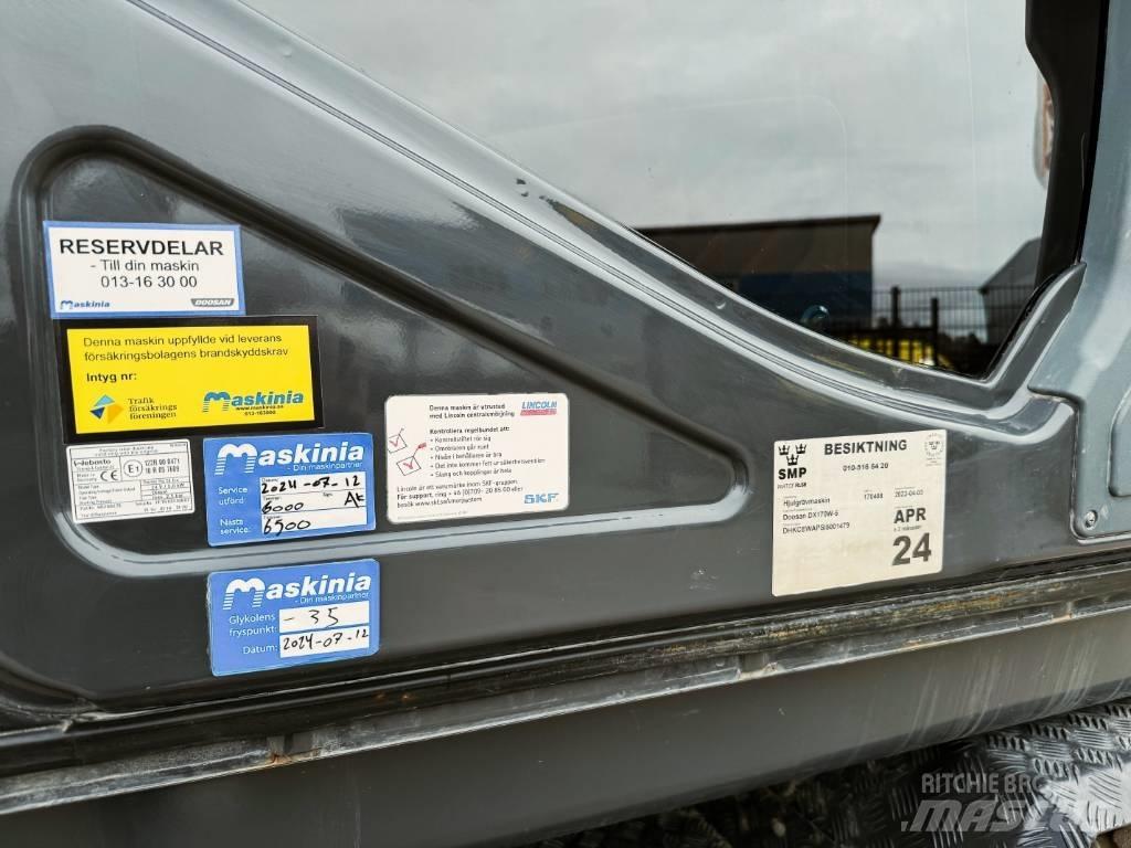 Doosan DX170W-5 Mobilbagger
