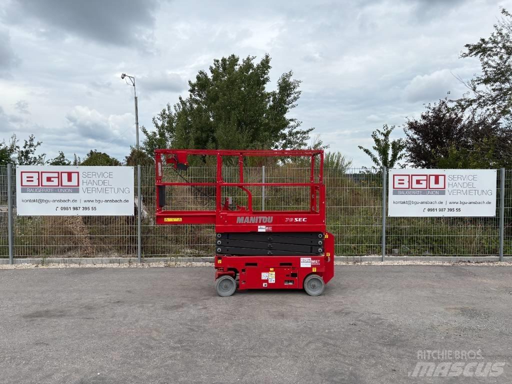 Manitou 78 SEC Scheren-Arbeitsbühnen