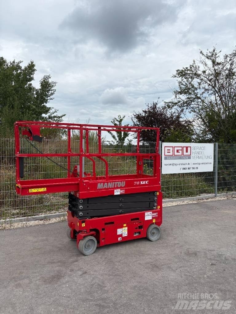 Manitou 78 SEC Scheren-Arbeitsbühnen