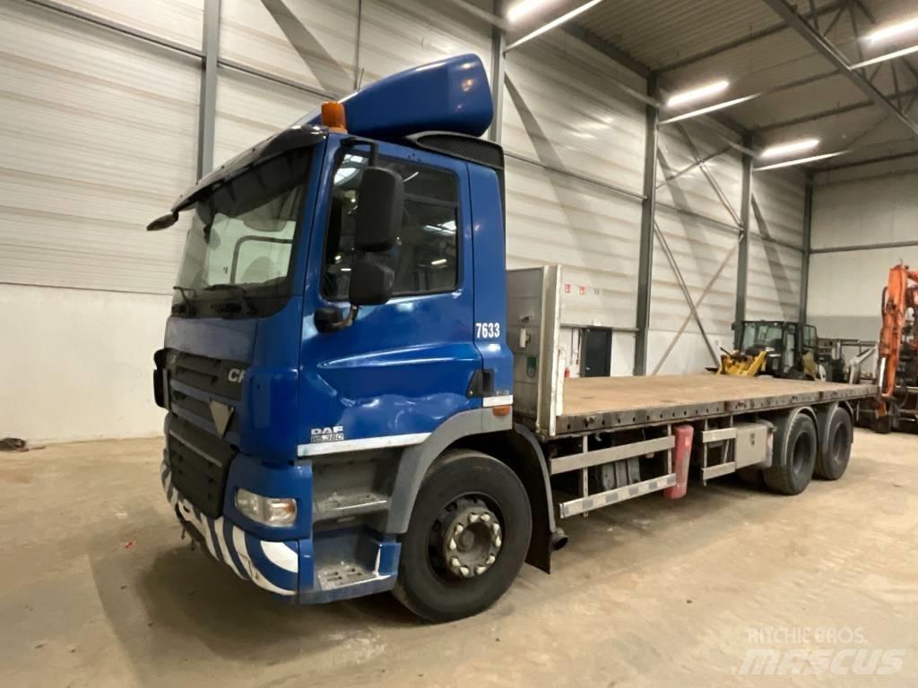 DAF CF 85.360 Pritschenwagen/Pritschenwagen mit Seitenklappe