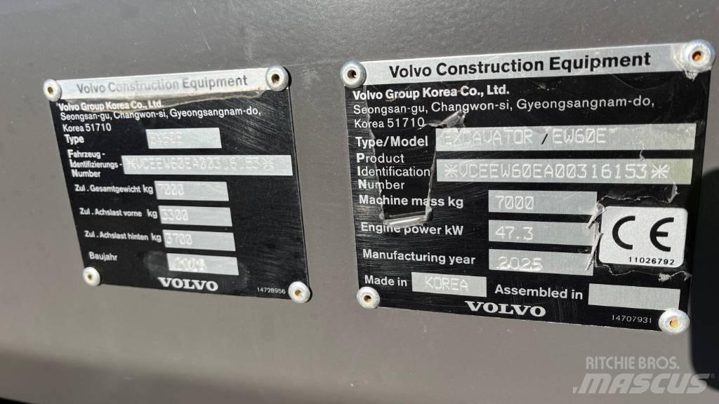 Volvo EW60E Mobilbagger