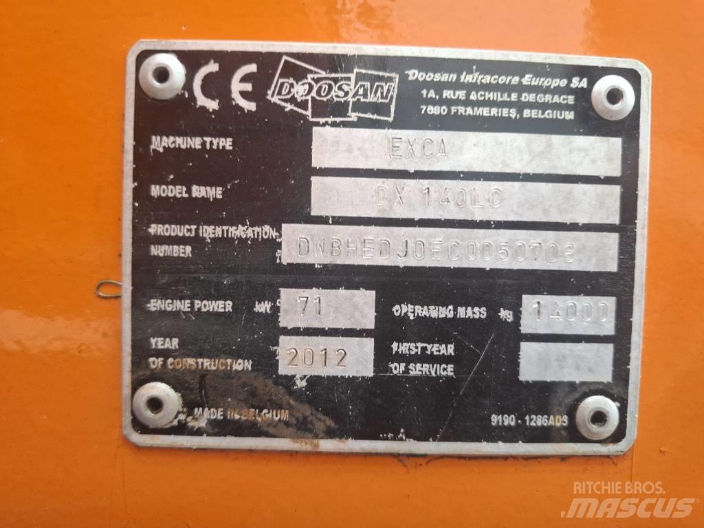 Doosan DX 140 LC Raupenbagger