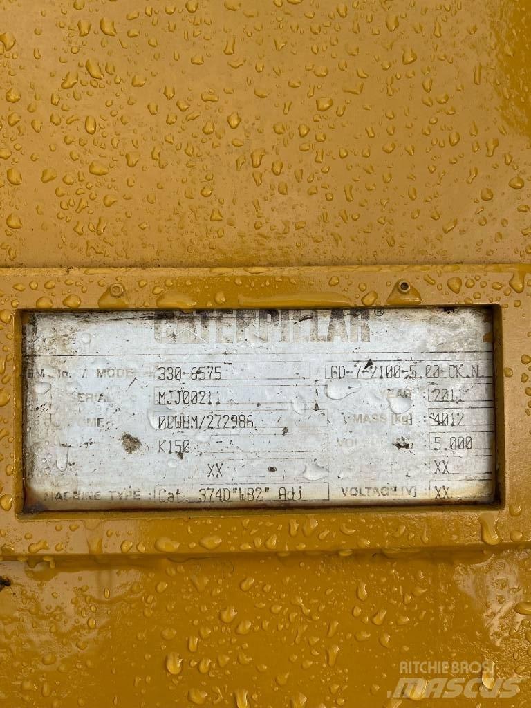 CAT 374 CAT Bucket Schaufeln