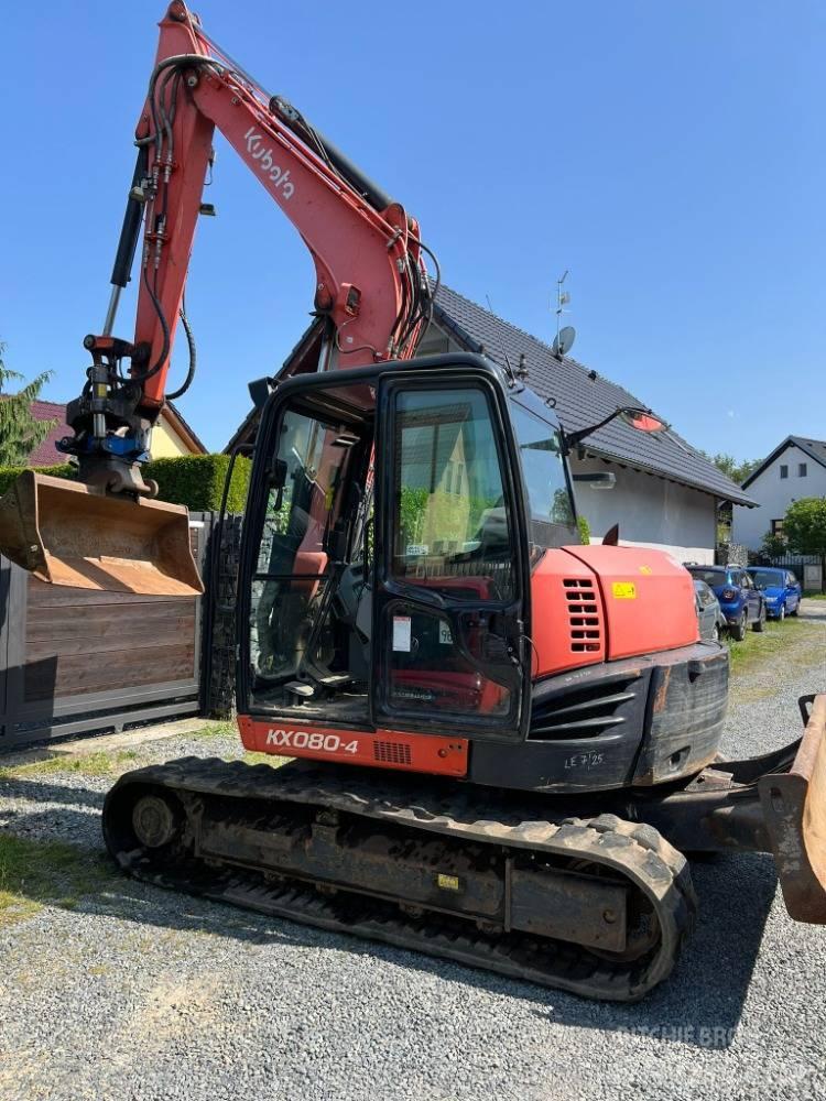 Kubota KX 080-4 Midibagger  7t - 12t