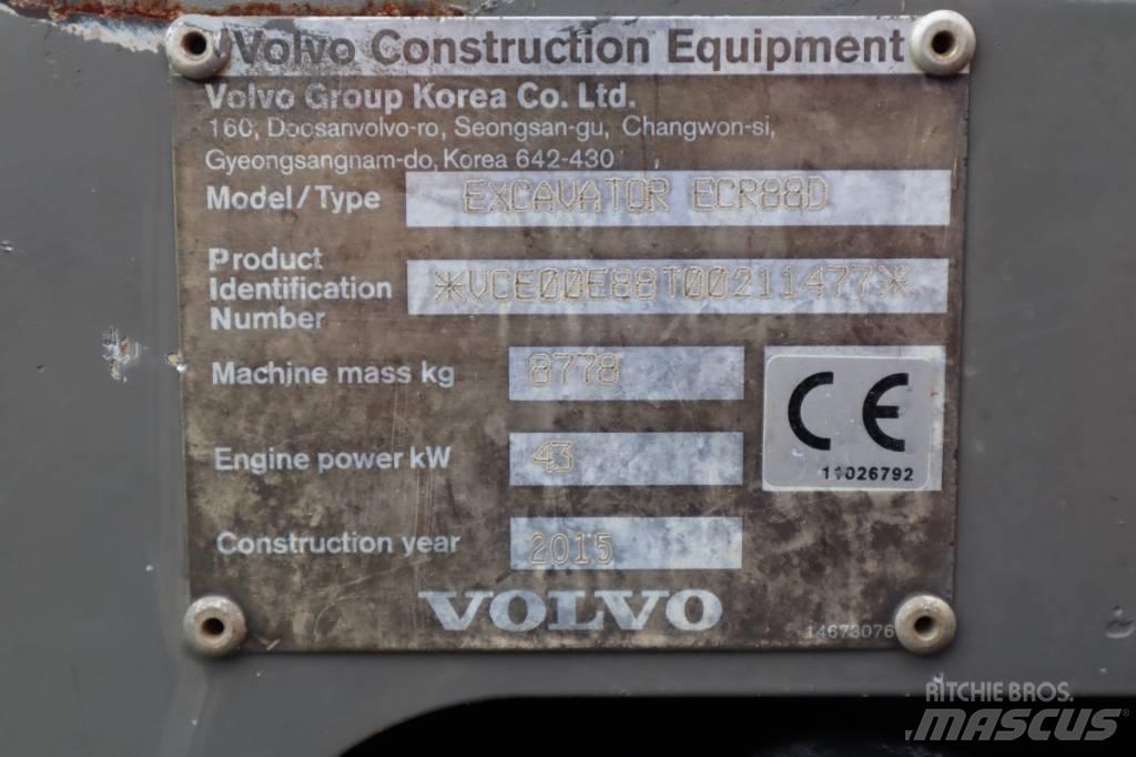 Volvo ECR88D Midibagger  7t - 12t