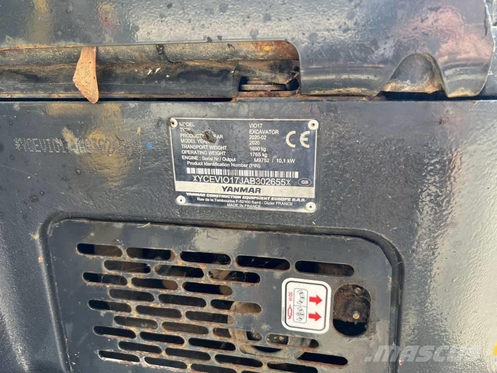 Yanmar Vio 17 Minibagger < 7t