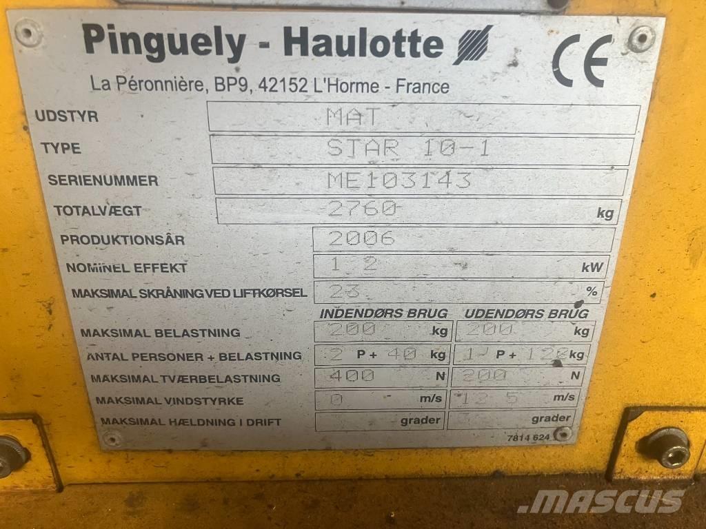 Haulotte Star 10 Personenaufzüge