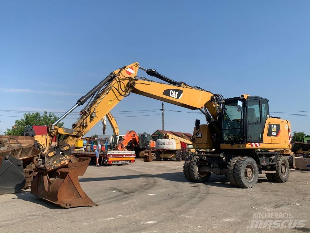 CAT M 318 F Mobilbagger