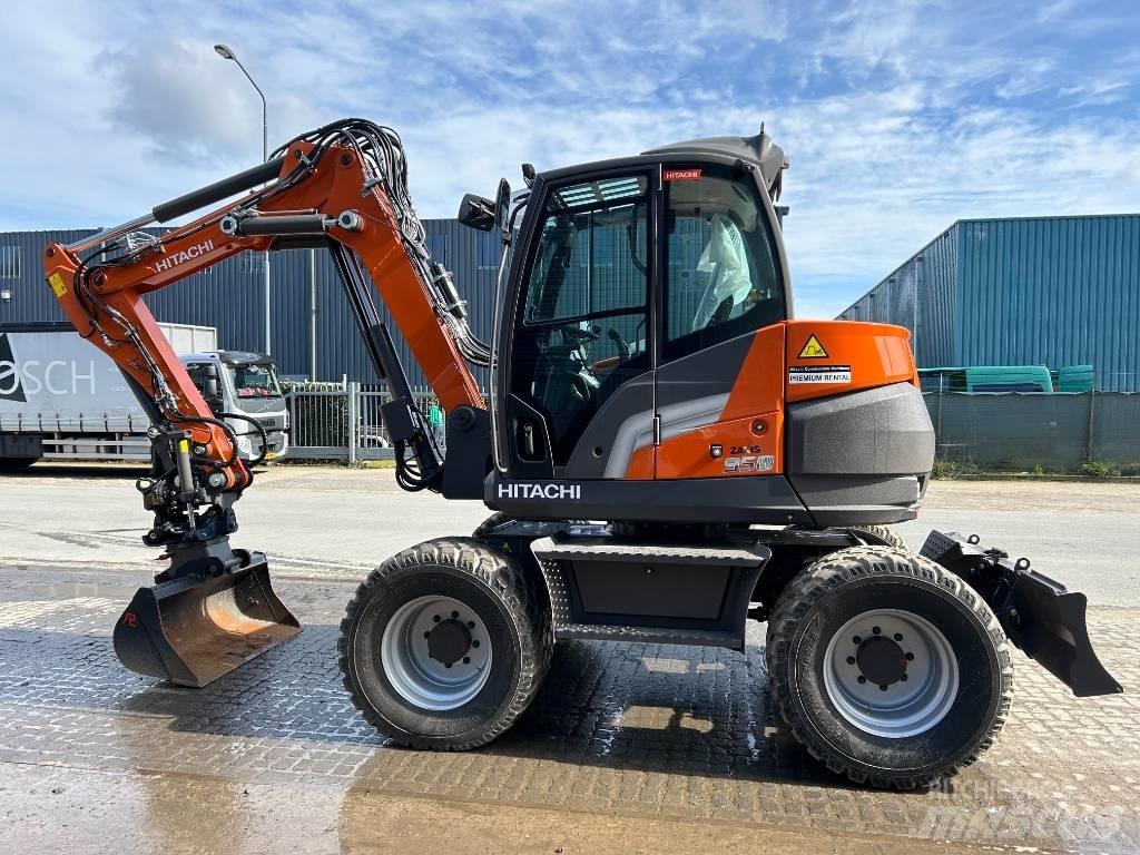 Hitachi ZX95W Mobilbagger