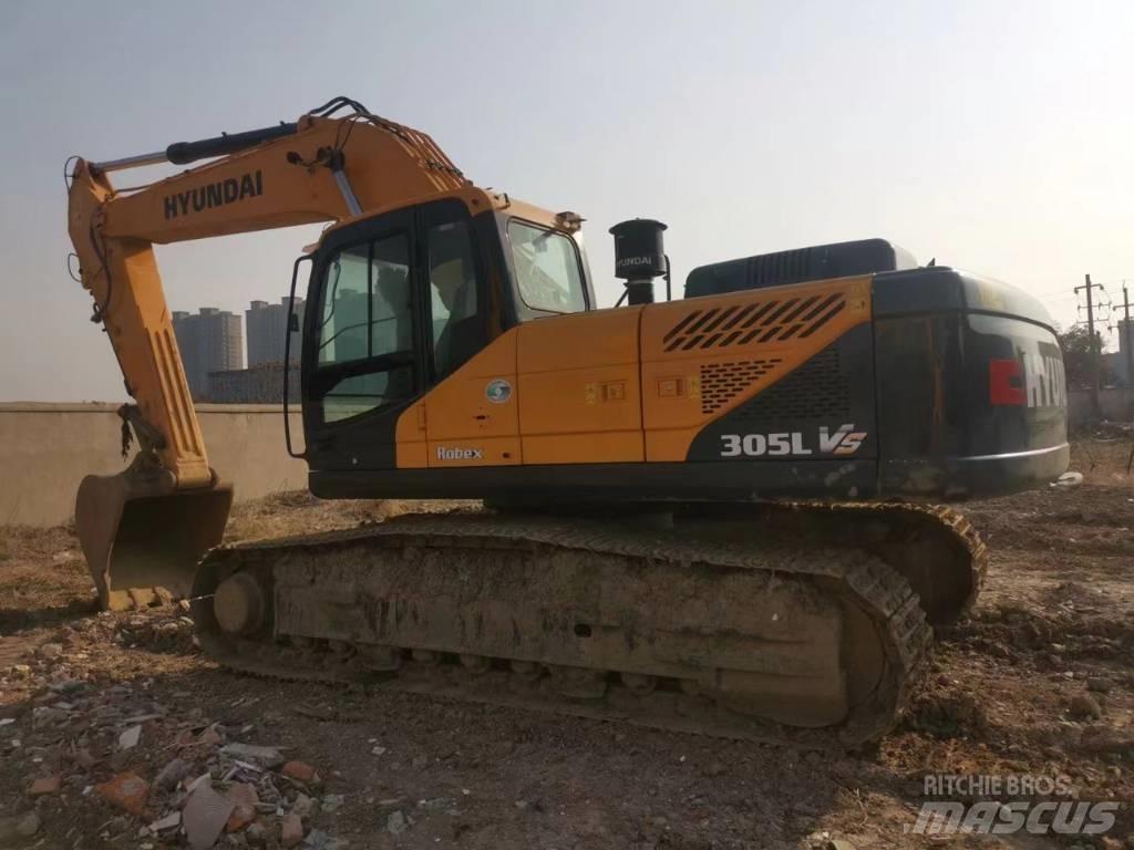 Hyundai 350L VS Raupenbagger