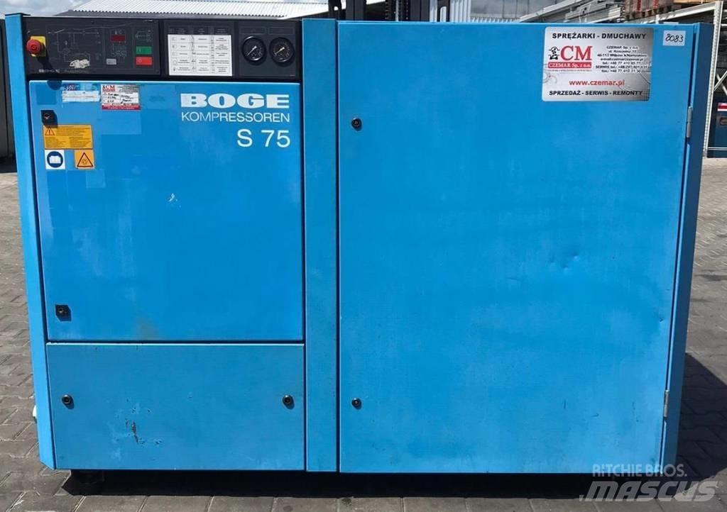 Boge S75 Kompressoren