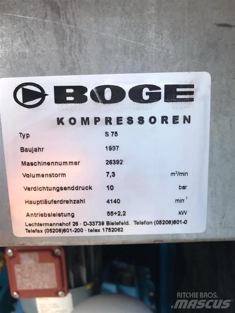 Boge S75 Kompressoren