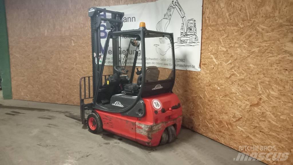 Linde E16C-02 Elektrostapler