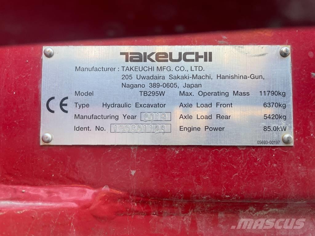 Takeuchi TB 295 W Mobilbagger