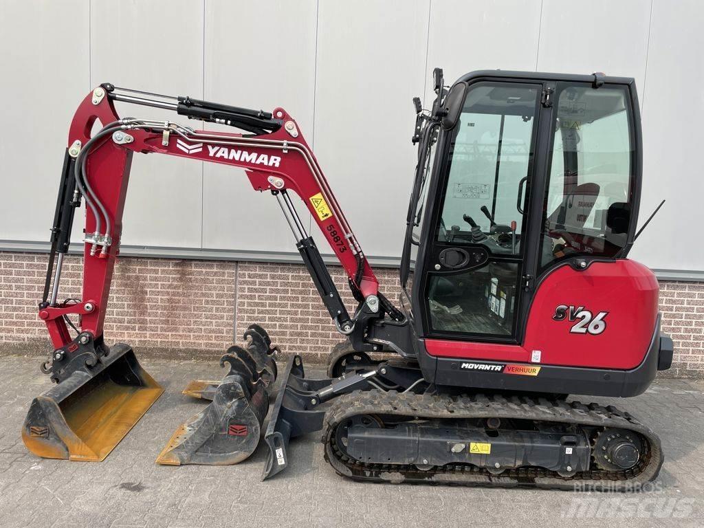 Yanmar SV26 Minibagger < 7t