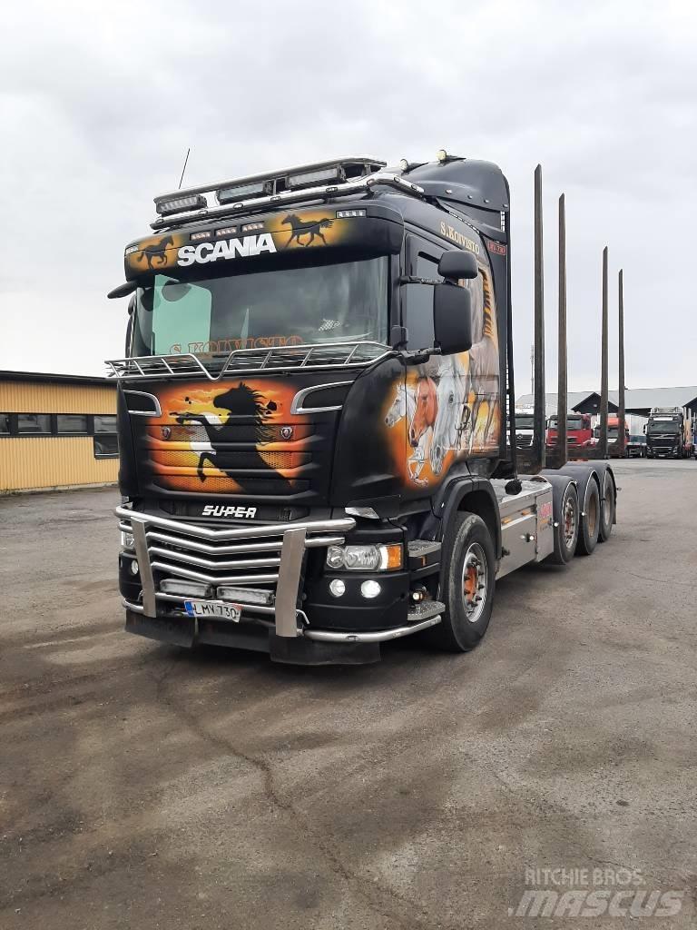 Scania R 730 Holztransporter