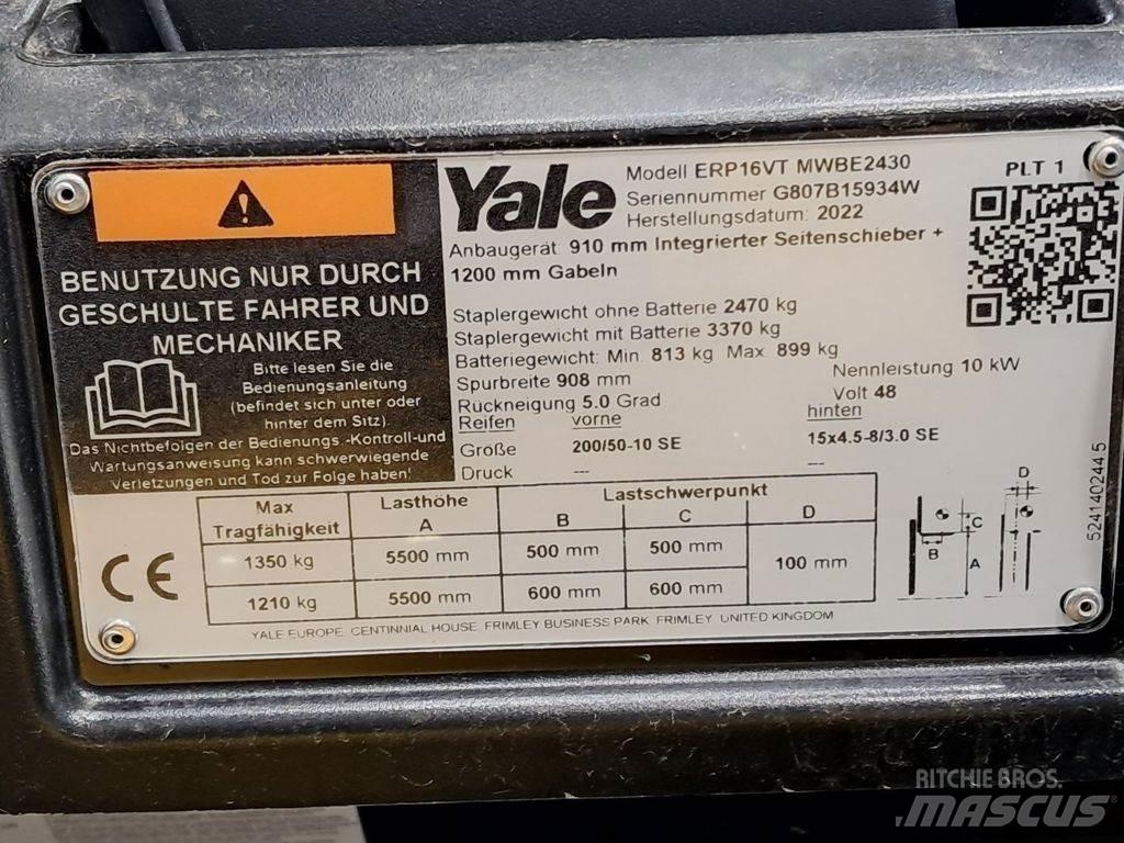 Yale ERP16VT Elektrostapler
